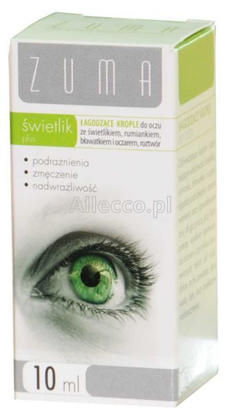 ZUMA Świetlik Plus krople do oczu 10 ml