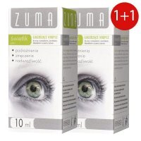Zuma Świetlik Plus krople do oczu 10ml (1+1)