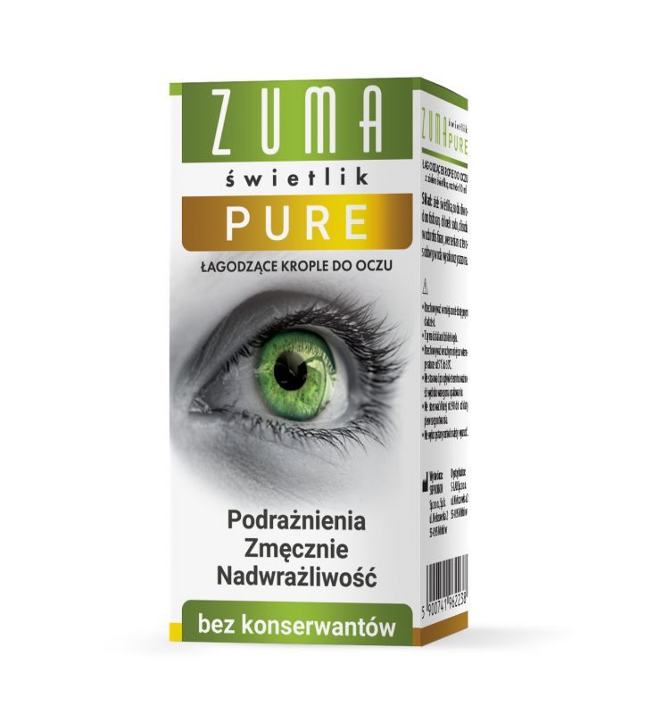 Zuma świetlik Pure krople do oczu 10 ml