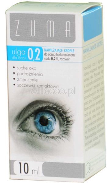 ZUMA ulga dla oczu 0,2% krople do oczu 10 ml