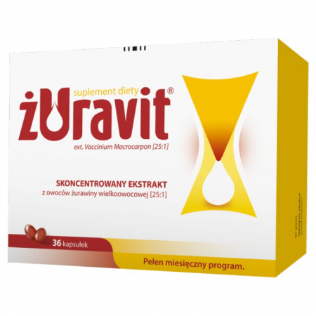 Żuravit 36 kapsułek / Drogi moczowe