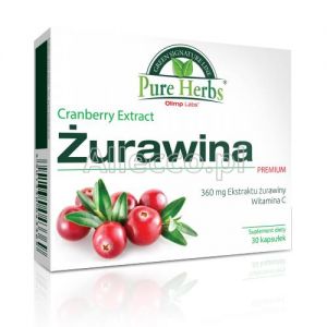 Żurawina premium 30 kapsułek / Zdrowe nerki